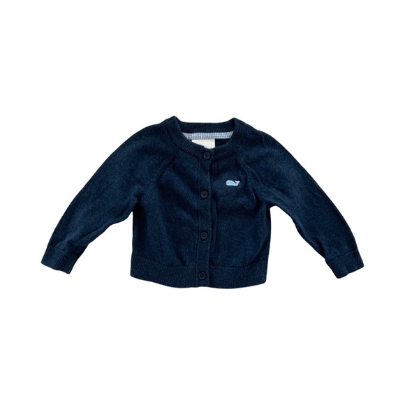 Vineyard Vines Infant Cardigan Sweater 3/6M - Picture 2 of 4